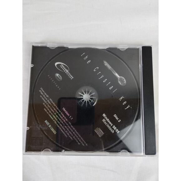 The Crystal Key Windows 98 / 95 PC Game - cd-rom Complete - Picture 3 of 8